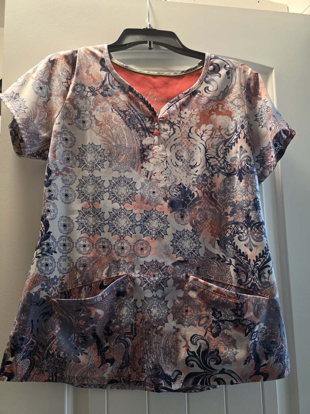 Healing Hands Printed Top.